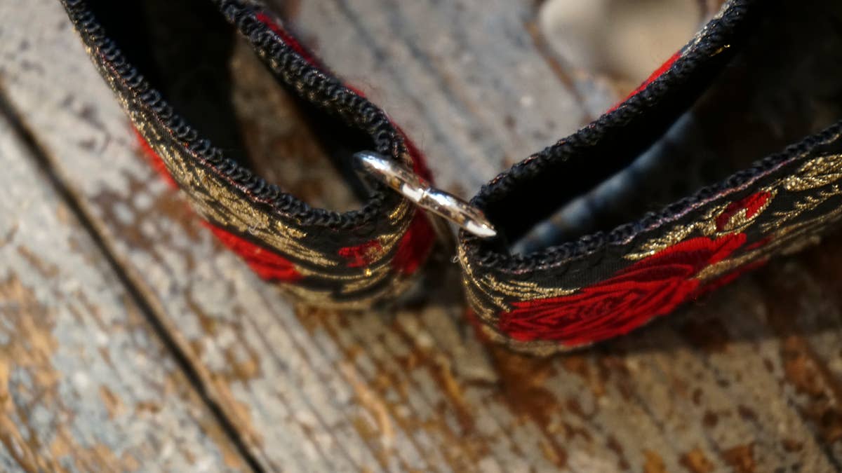 Hundsfutter - Breites Hundehalsband, limitierte Auflage, handgemacht