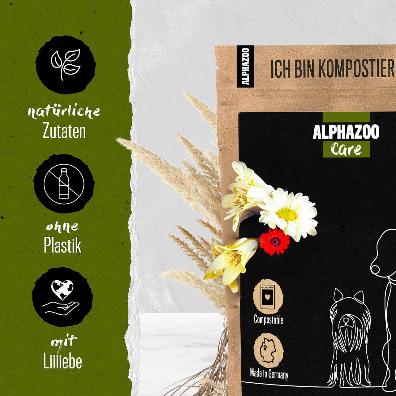 Alphazoo - Spirulina Pulver - 100g