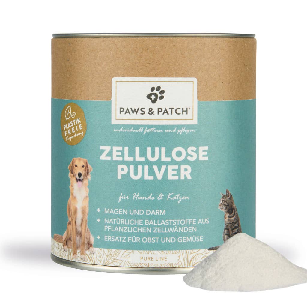 Paws & Patch - Zellulose Pulver Für Hunde Und Katzen