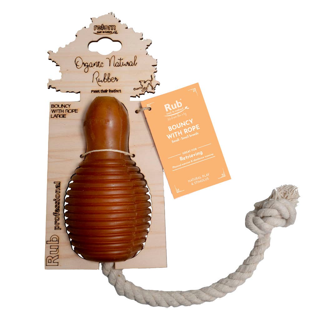 Retorn - Rub Bouncy & Rope Hundespielzeug