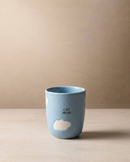 Egg Back Home - Cloud Cat Mom Tasse, 220 ml, mittelgroß