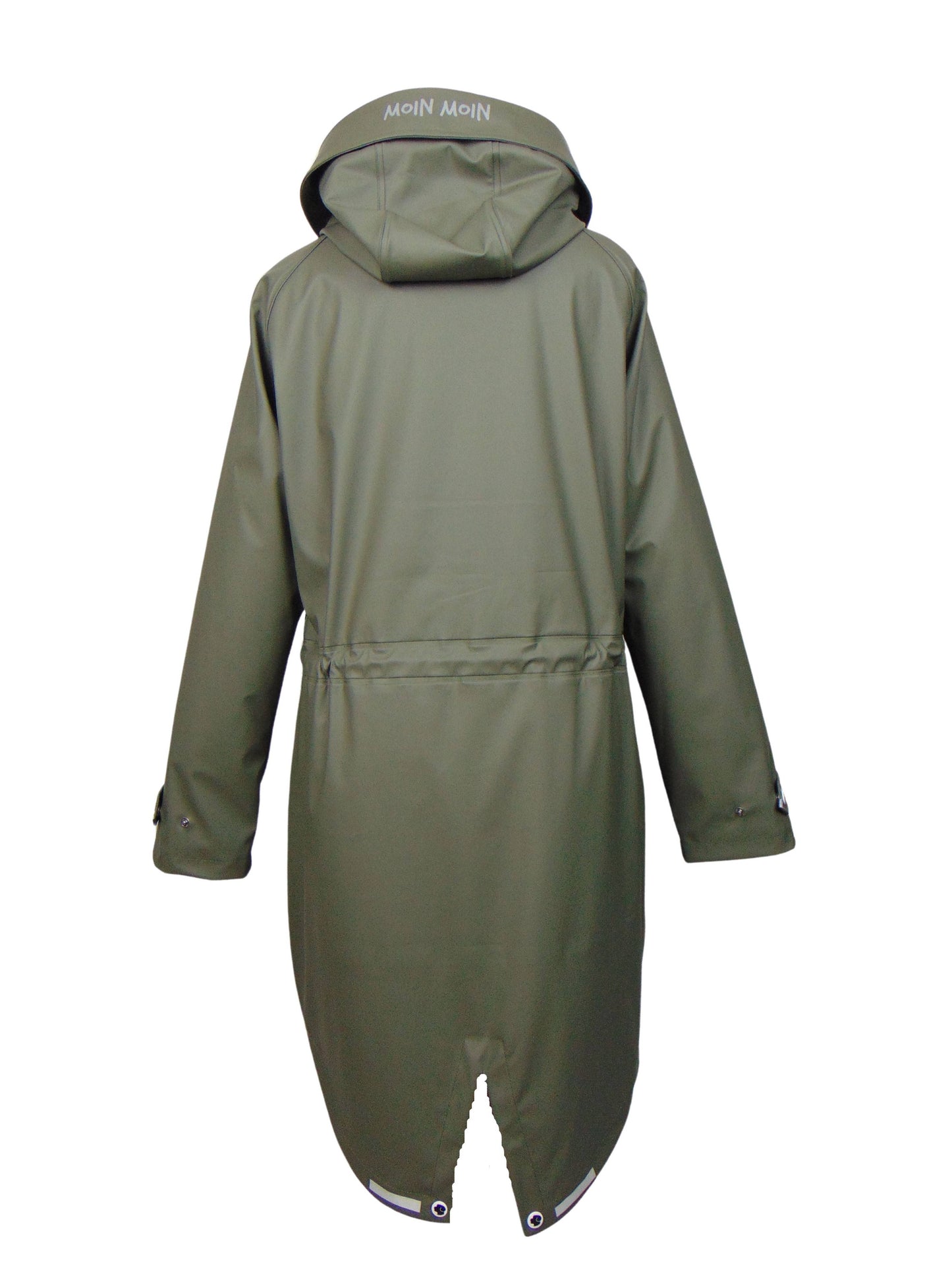 Schmuddelschnute - Regenmantel Olive