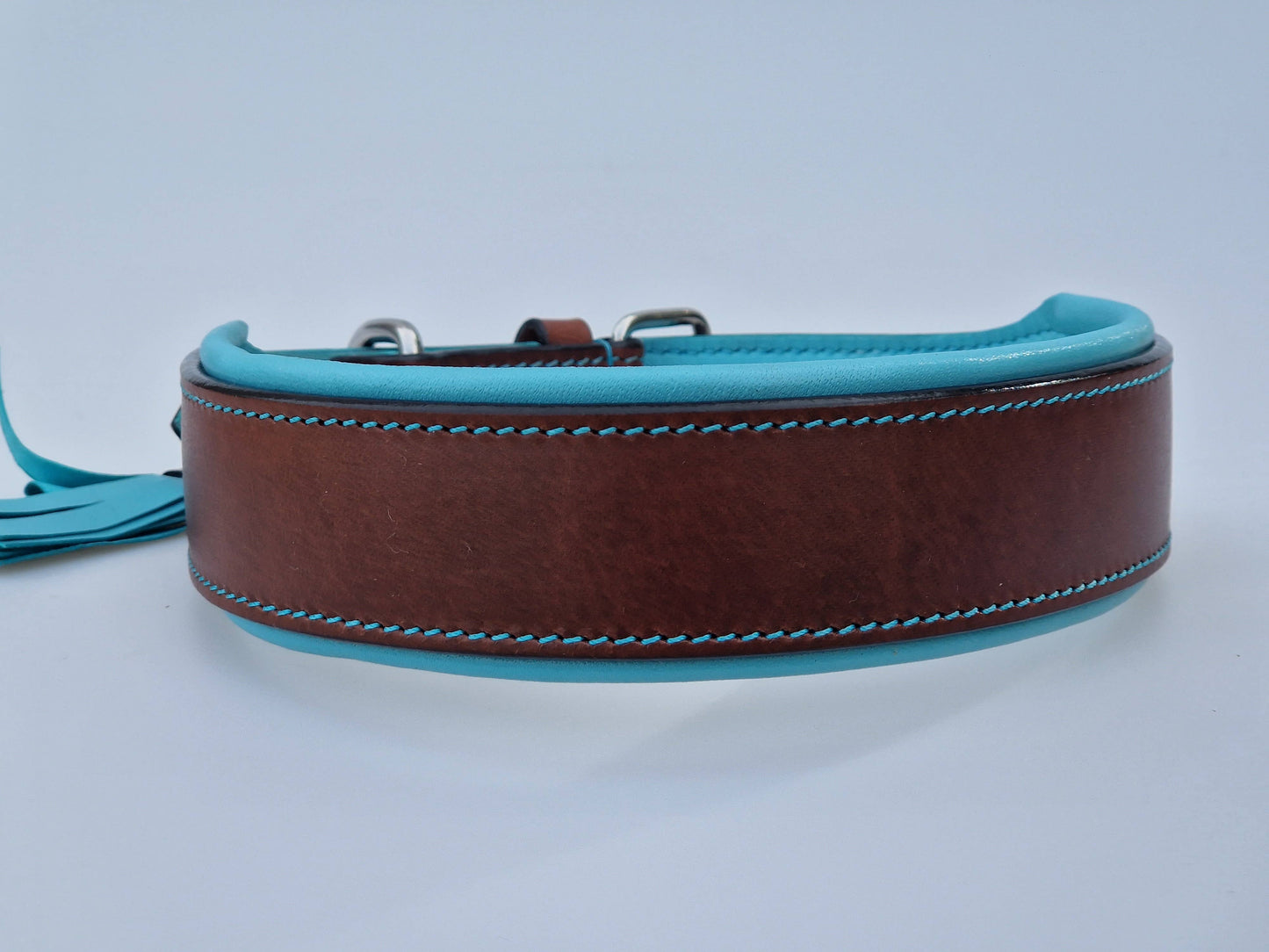 Kay-Line - Leder Halsband TWO TONE