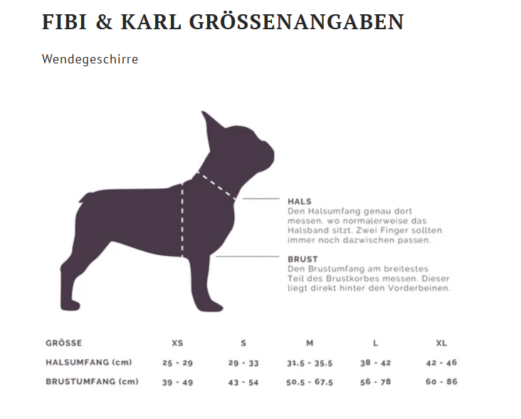 Fibi&Karl - 2-in-1 Hundegeschirr Beltington