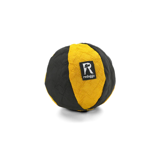 Redoggo - Ball klein gelb/schwarz