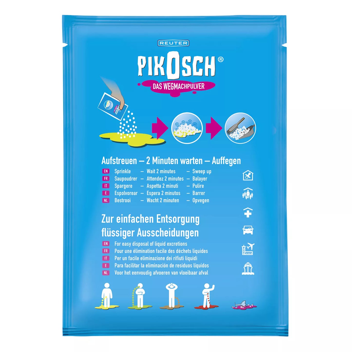 Reuter - Pikosch Wegmachpulver - (Portionsbeutel) 34,5g