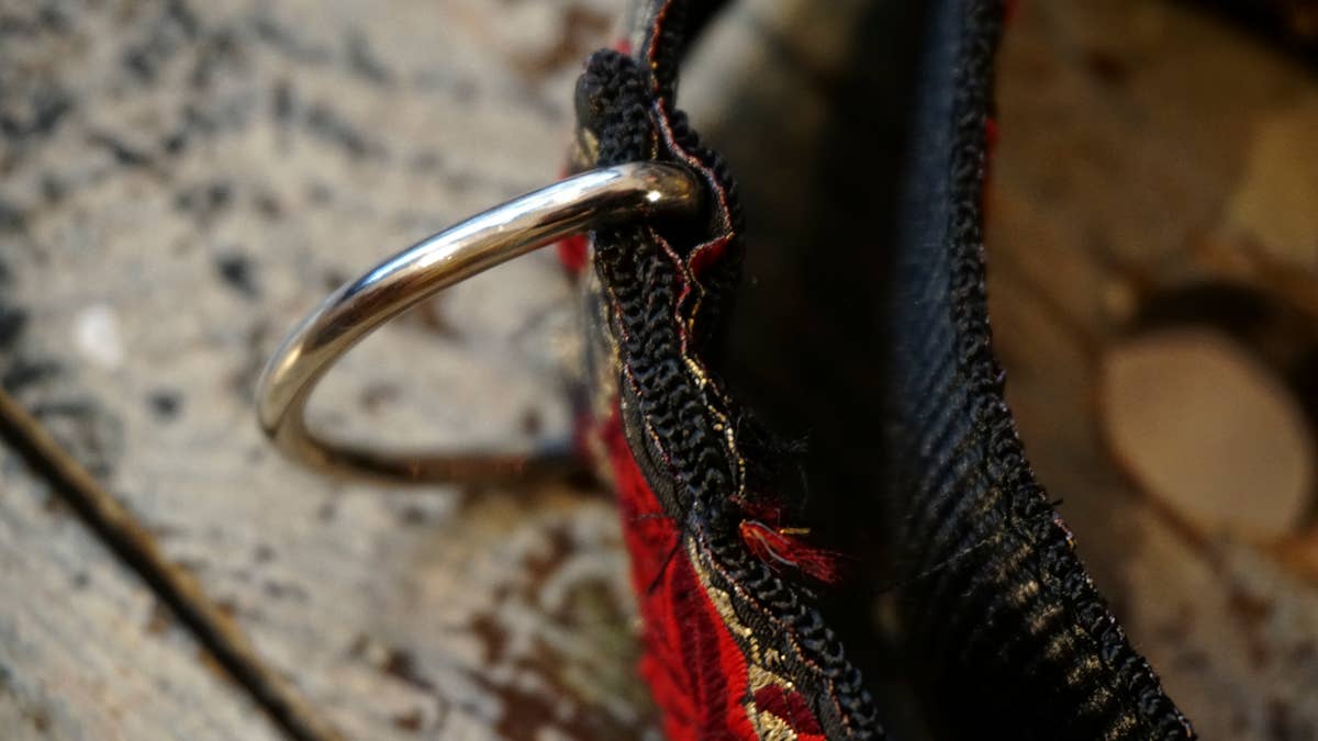 Hundsfutter - Breites Hundehalsband, limitierte Auflage, handgemacht
