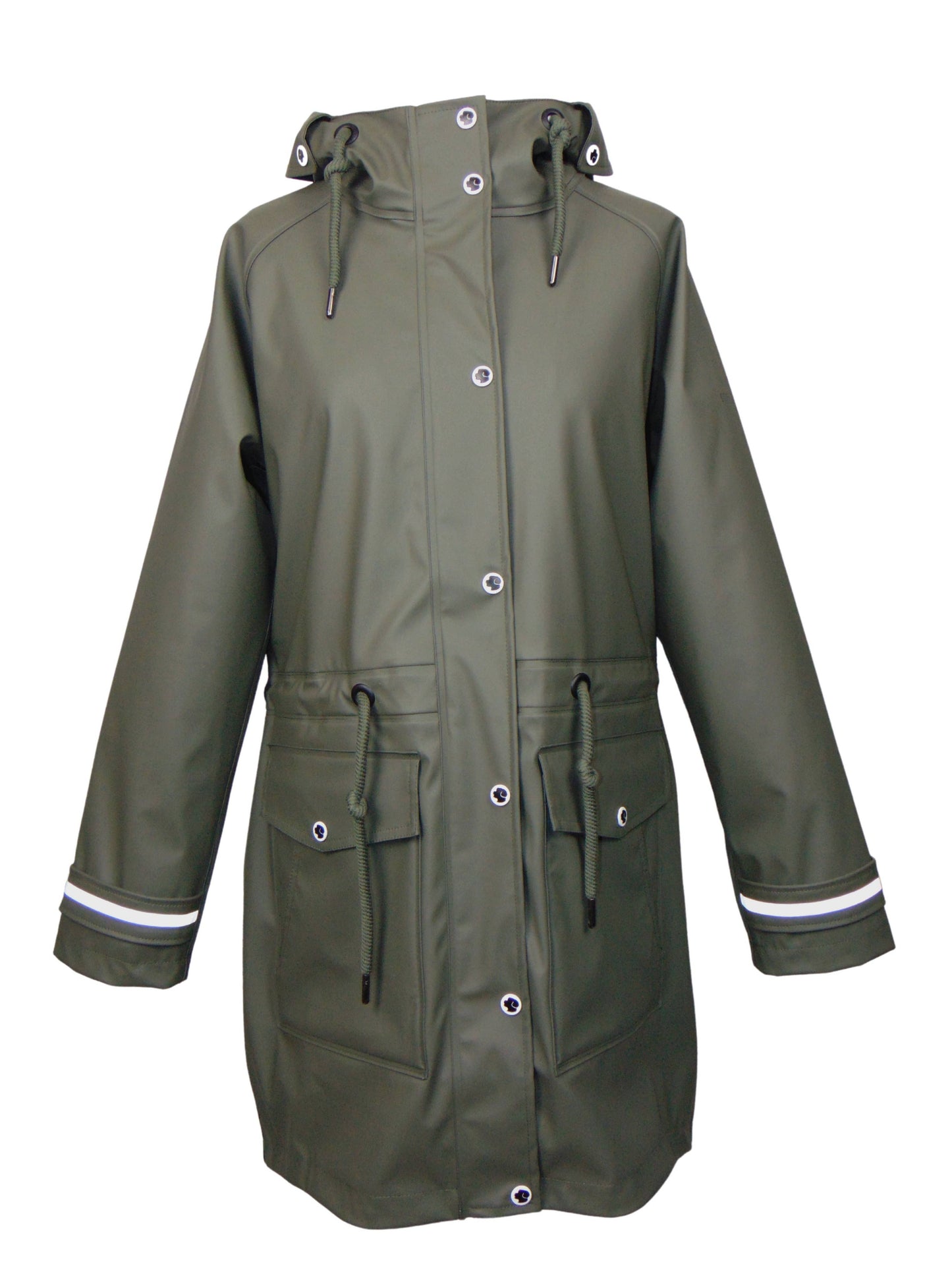 Schmuddelschnute - Regenmantel Olive