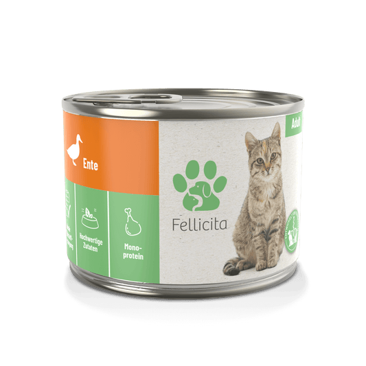 Fellicita - Katze Ente pur 200g Dose