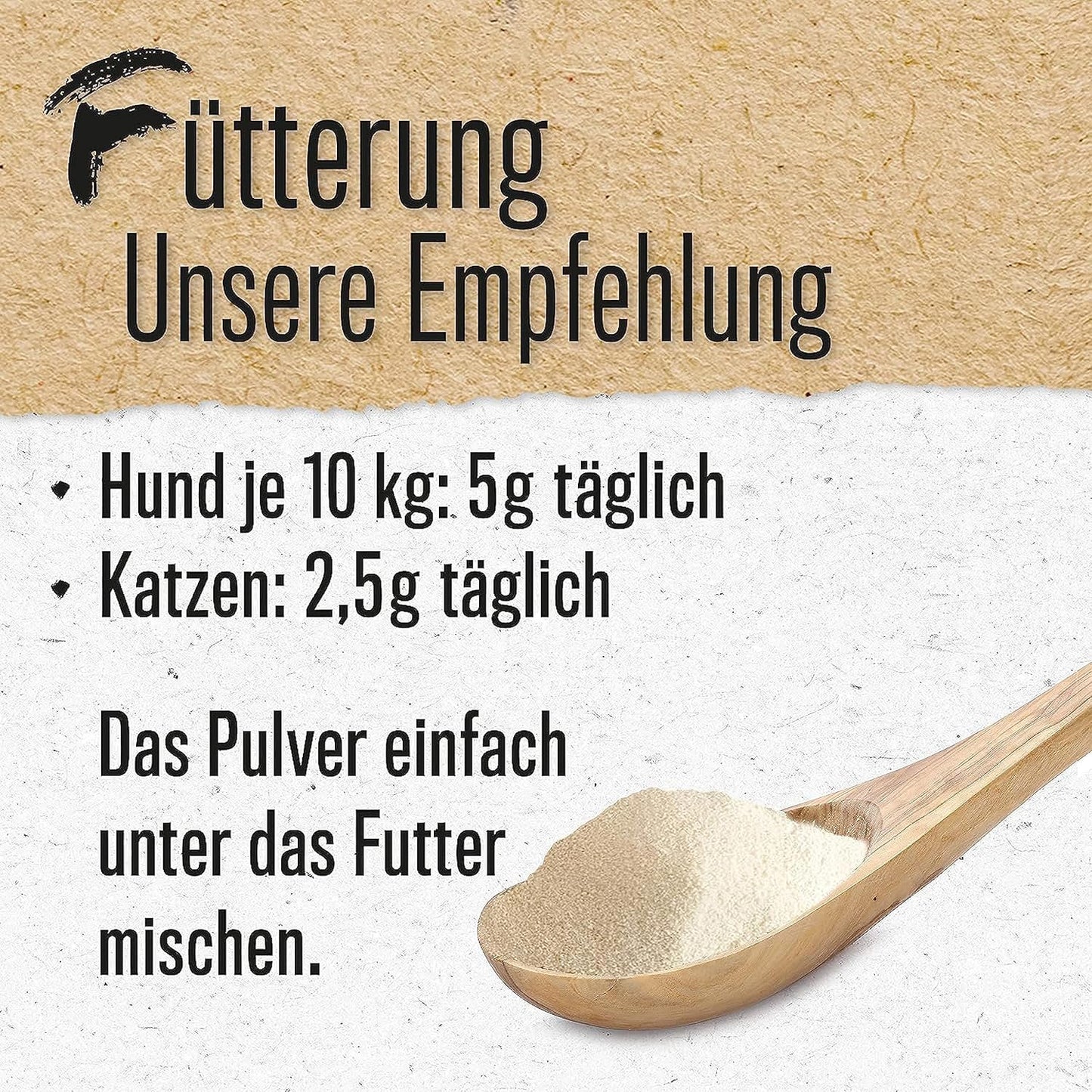 Alphazoo - Marine Kollagen Pulver für Hunde & Katzen - 100g