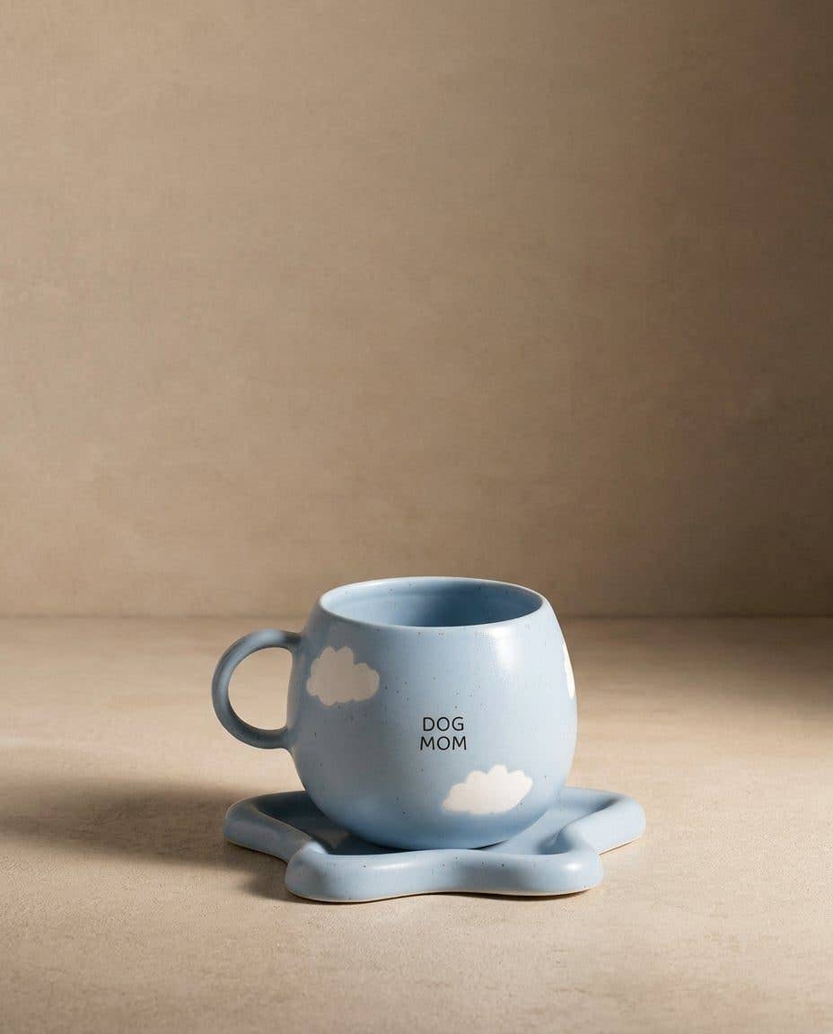 Egg Back Home - Cloud-Tasse 500 ml Dog Mom