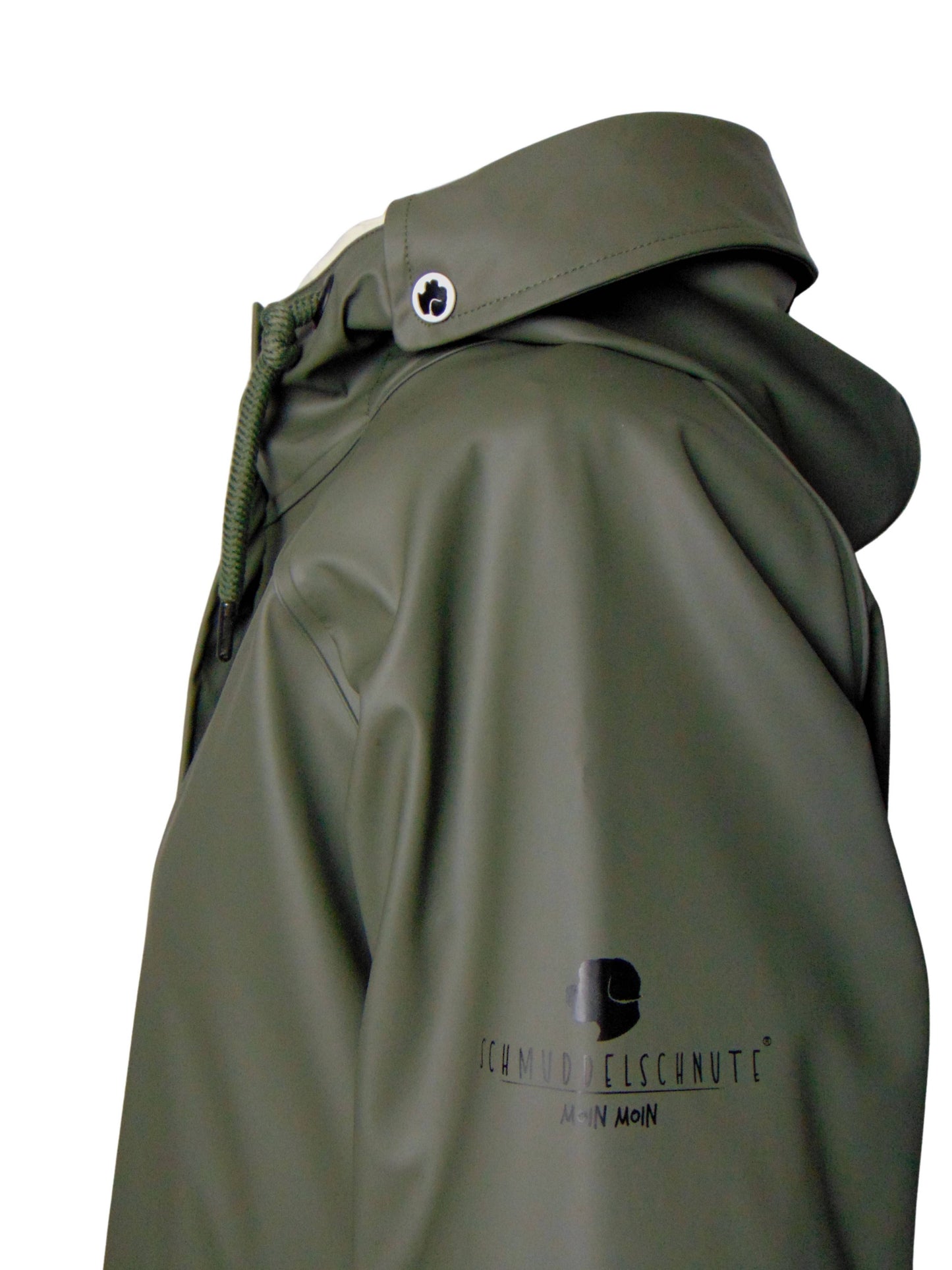 Schmuddelschnute - Regenmantel Olive