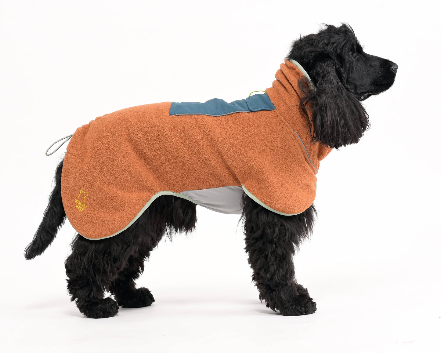 Wolly Wolf - Alpha 360 Fleece-Pullover Terrakotta