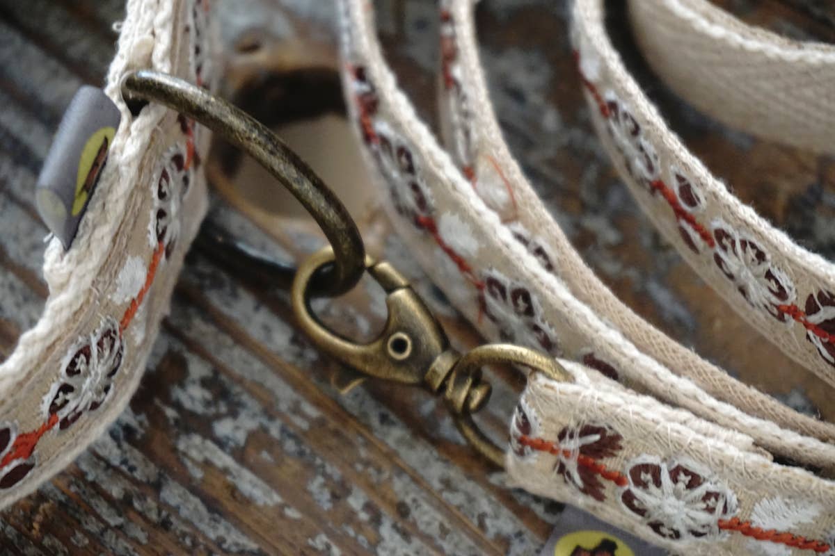 Hundsfutter - Elegantes Halsband- und Leinen-Set "John"