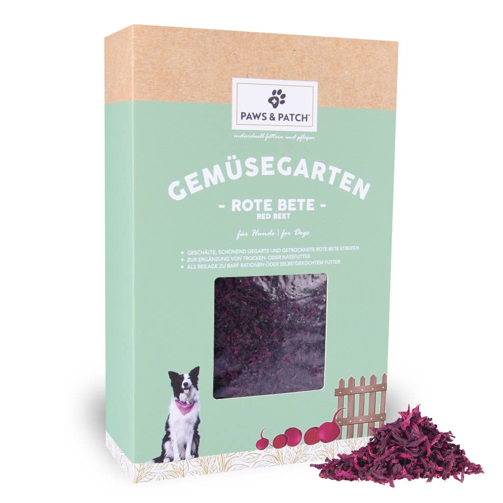 Paws & Patch - Rote Bete Streifen Für Hunde