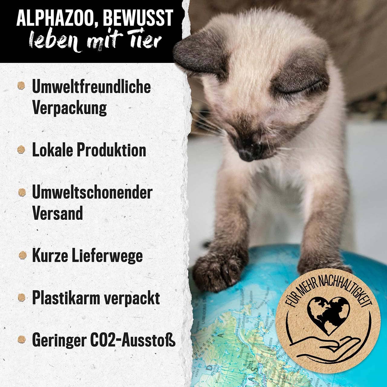 Alphazoo - Pupssäckchen Kotbeutel (30 Stk. pro Rolle) - Kompostierbar & Nachhaltig