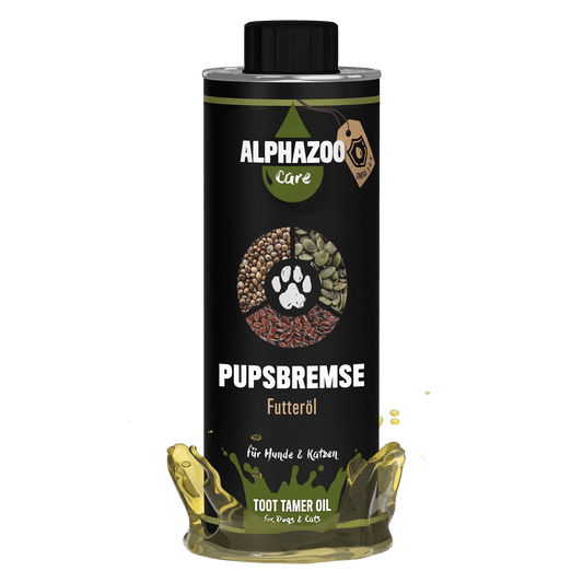 Alphazoo - Pupsbremse Futteröl 250 ml