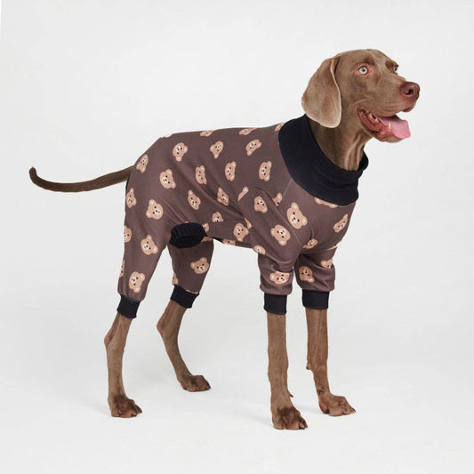 Hunde-Pyjama - Bear Black