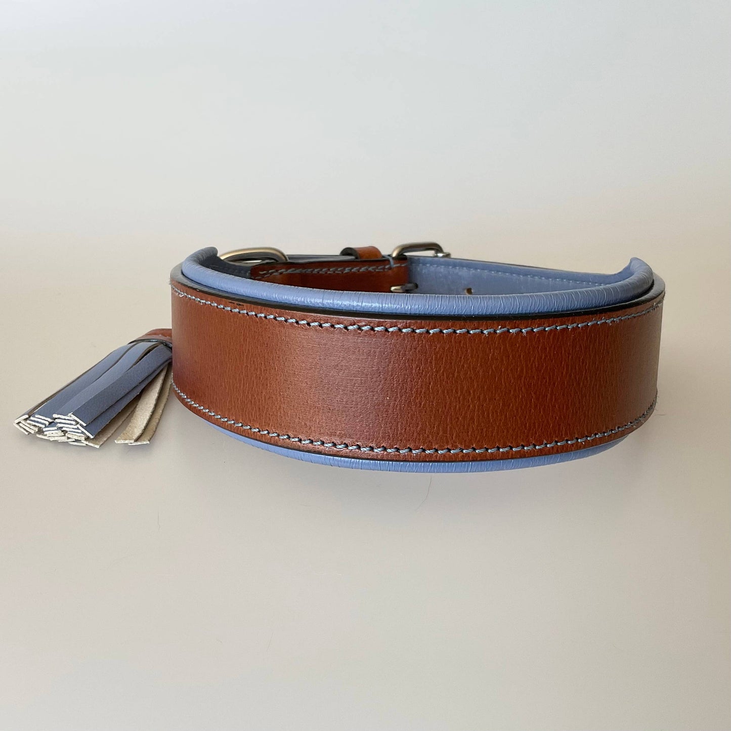 Kay-Line - Leder Halsband TWO TONE