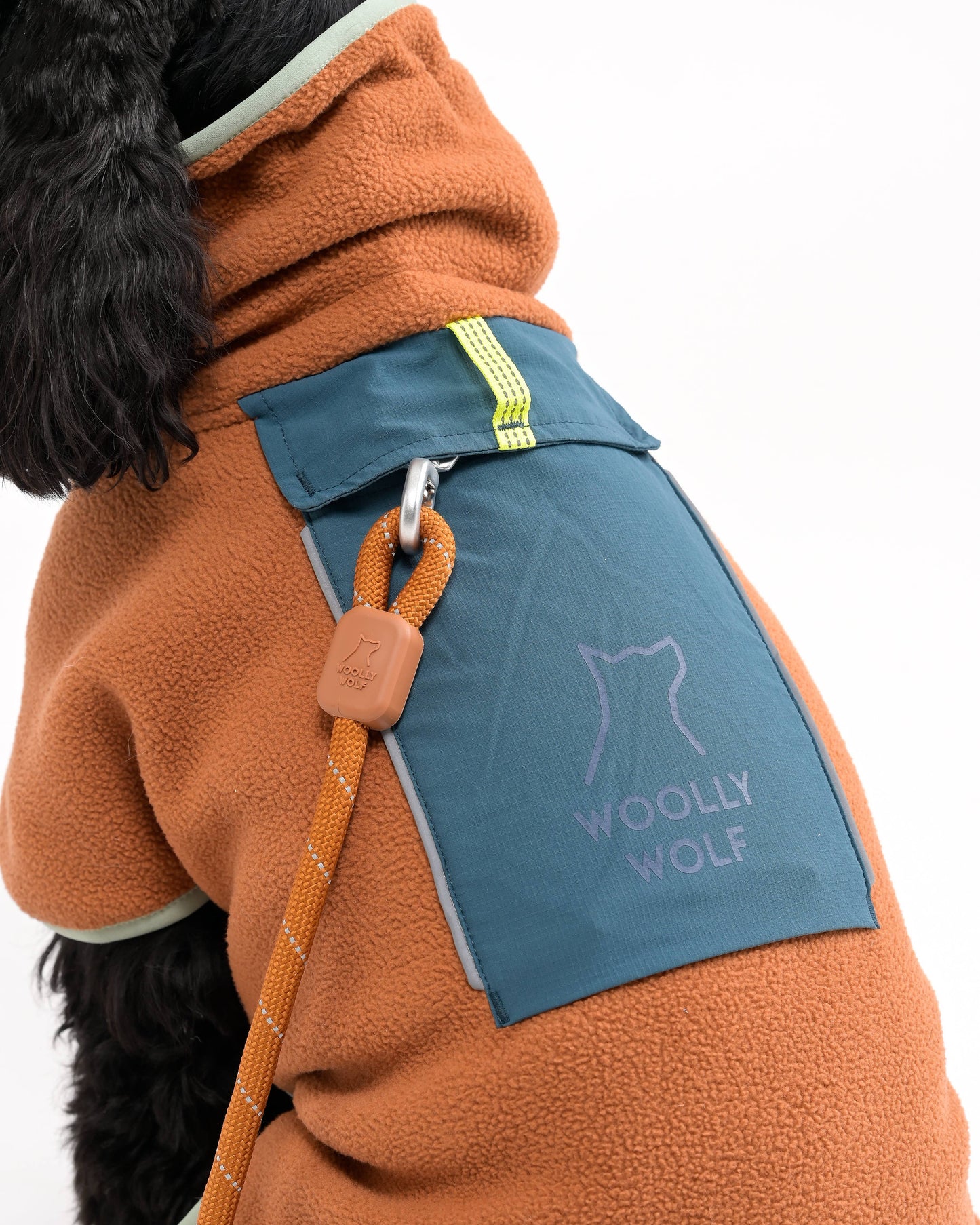Wolly Wolf - Alpha 360 Fleece-Pullover Terrakotta