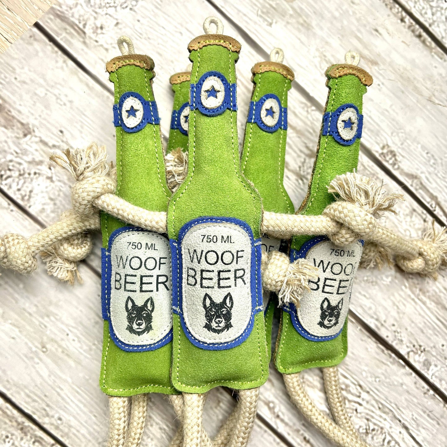 Funny Zoo - Woof Beer Spielzeug für Hunde