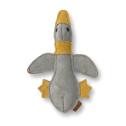 BUDDY - Hundespielzeug aus Leder - "Große Ente"