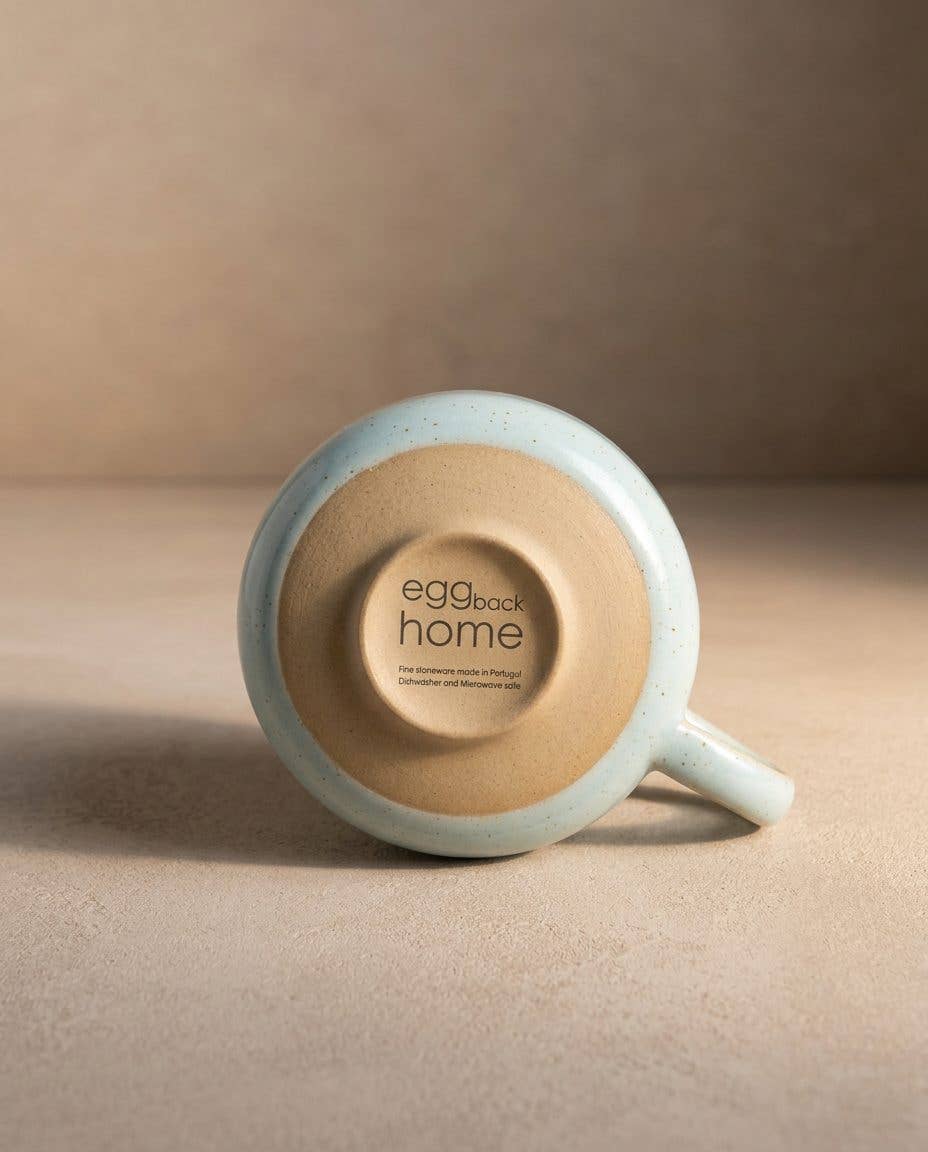 Egg Back Home - Minted Steinguttasse 300ml - Hunde-Mama