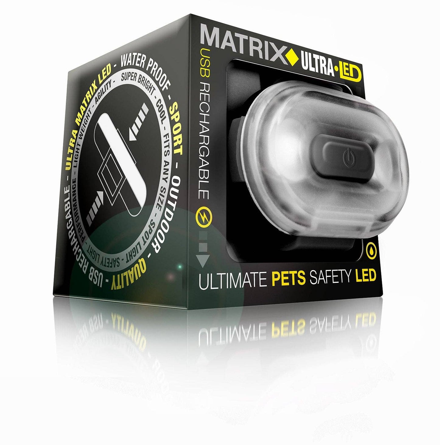 Max & Molly - Matrix Ultra LED - Hunde Sicherheitslicht Black