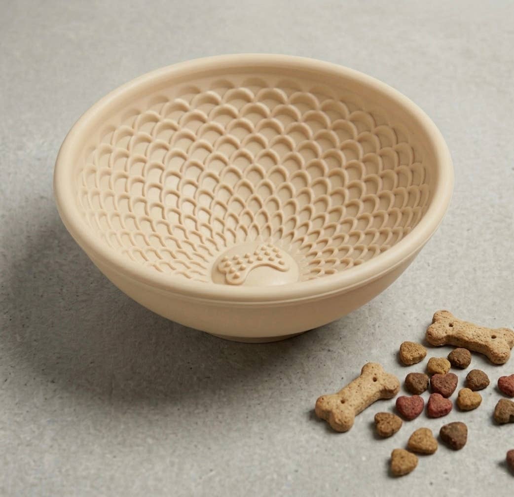Doggotique - Slow Bowl Space für Hunde, Slow Feeder Dog, Futternapf