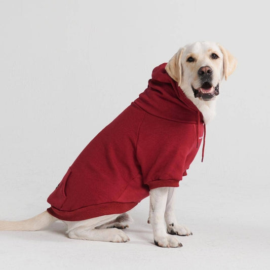 Essential Hoodie für Hunde, Burgunderrot