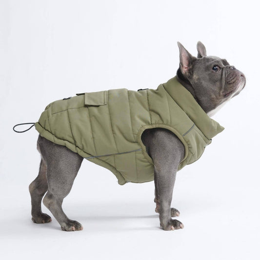 WarmShield wasserdichte Jacke - Olivgrün