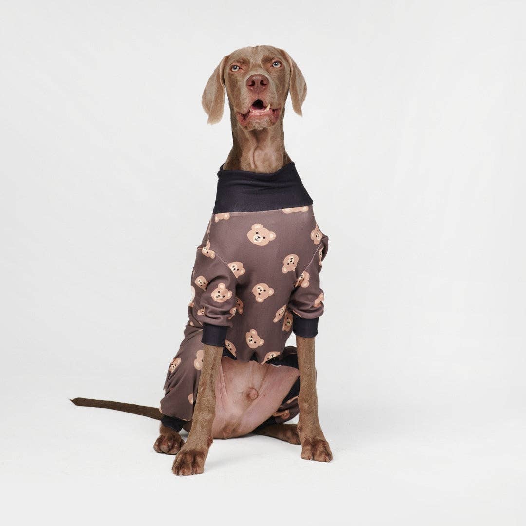 Hunde-Pyjama - Bear Black