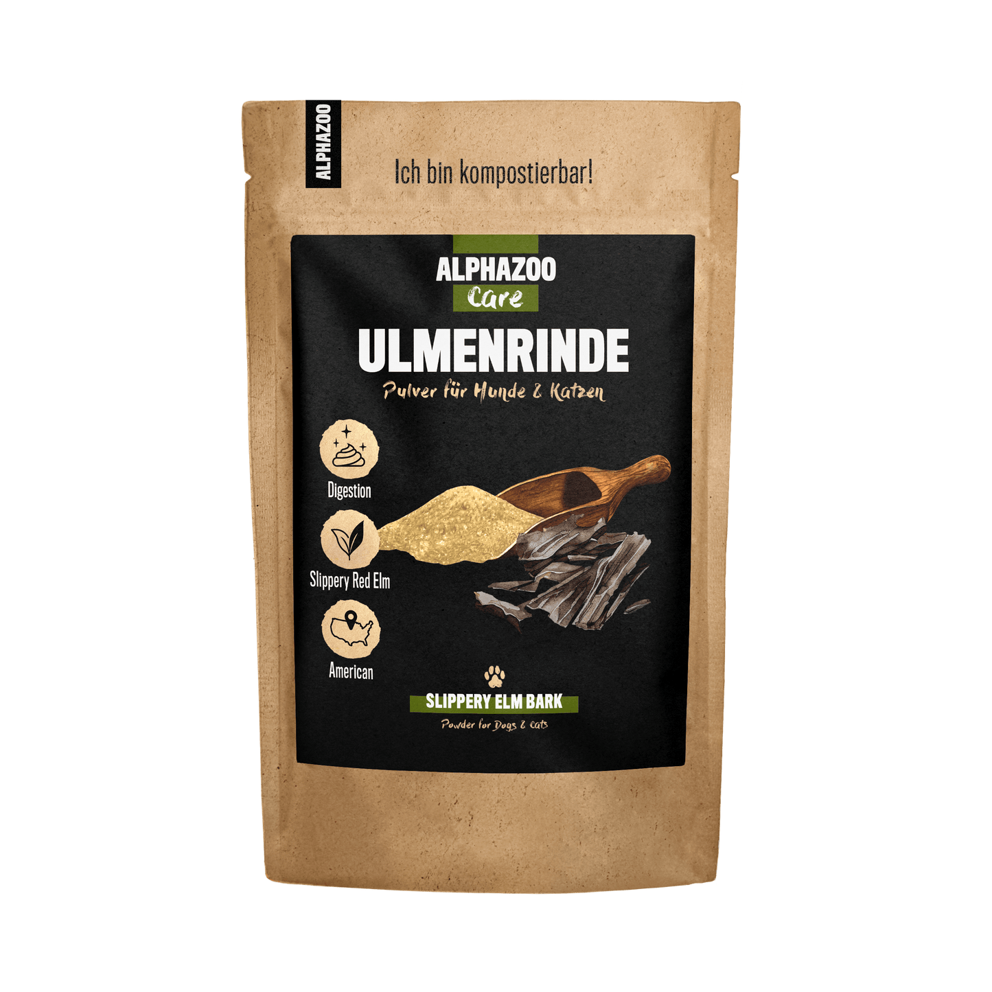 Alphazoo - Ulmenrinde Pulver - 120g