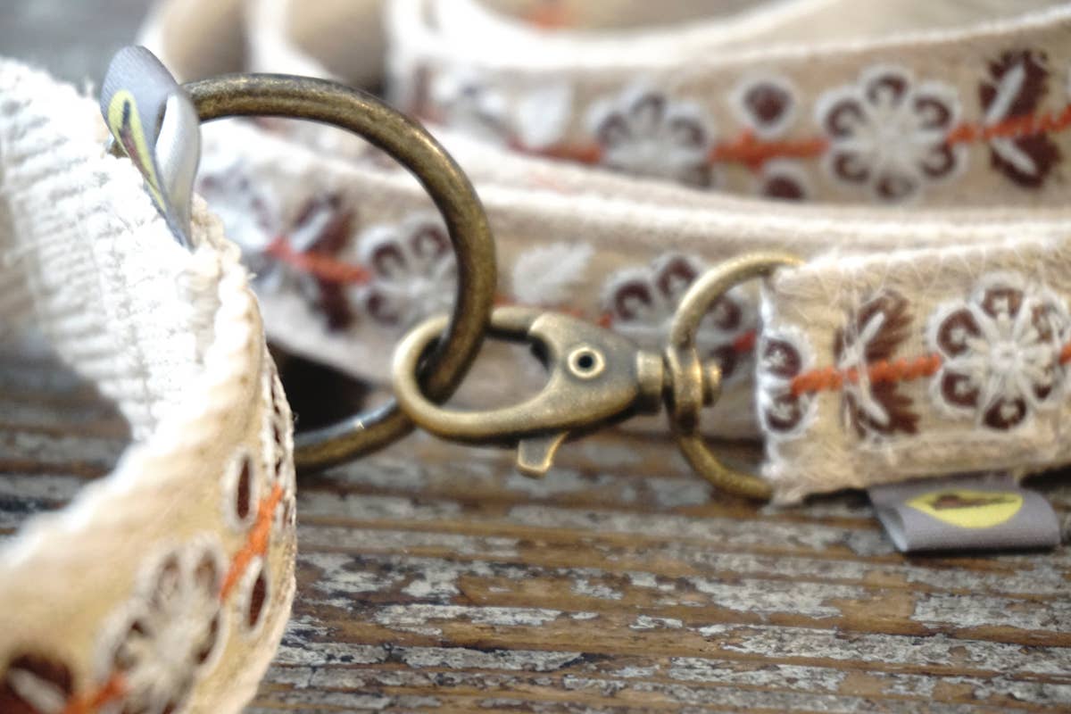 Hundsfutter - Elegantes Halsband- und Leinen-Set "John"