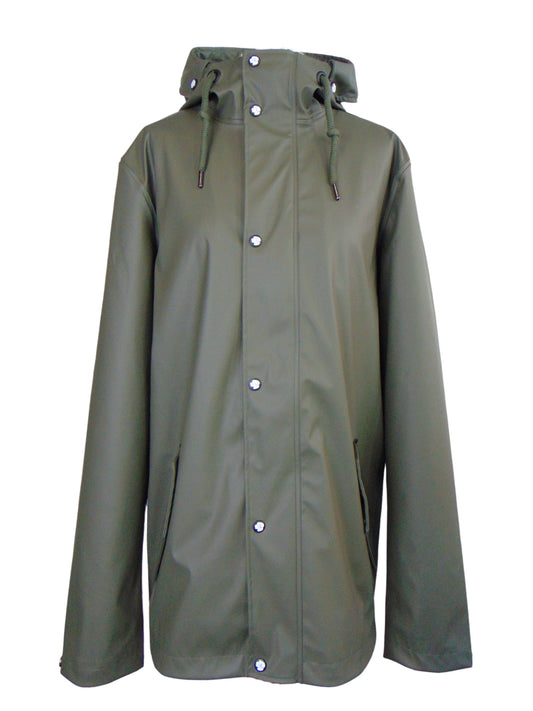 Regenjacke Mann Olive
