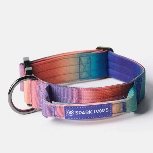 Spark Paws - Taktisches Hundehalsband — Kaleidoskop (1,5 Zoll/4 cm)