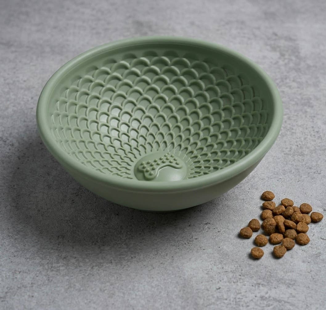 Doggotique - Slow Bowl Space für Hunde, Slow Feeder Dog, Futternapf