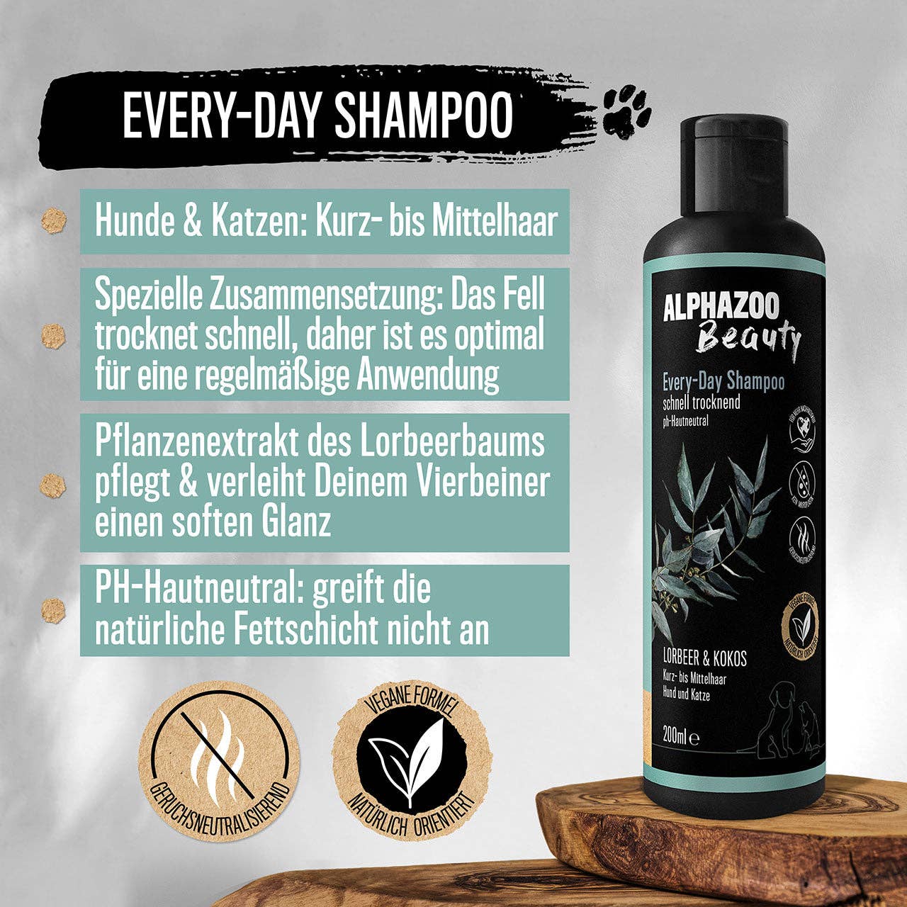 Alphazoo - Every Day Shampoo 200ml