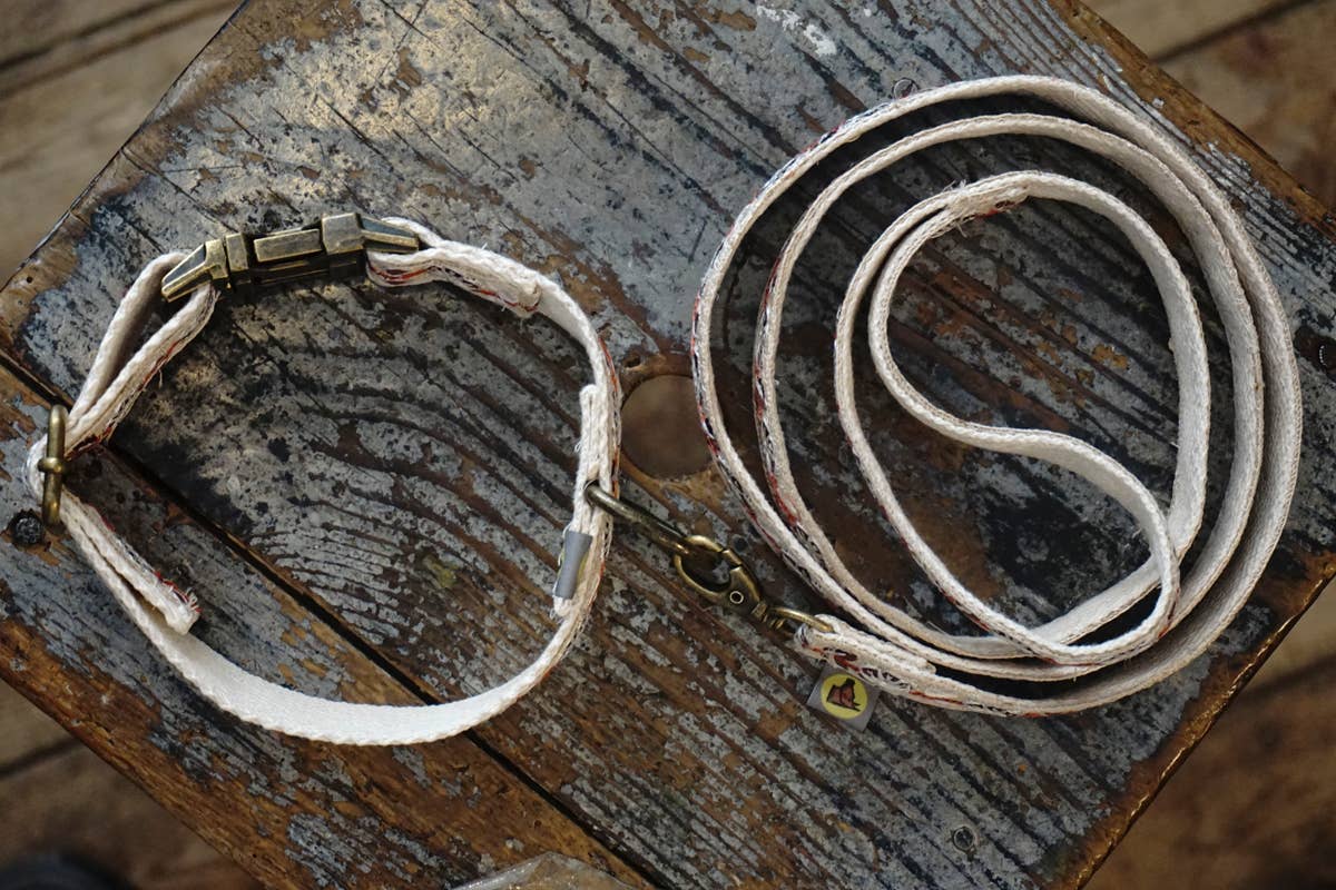 Hundsfutter - Elegantes Halsband- und Leinen-Set "John"