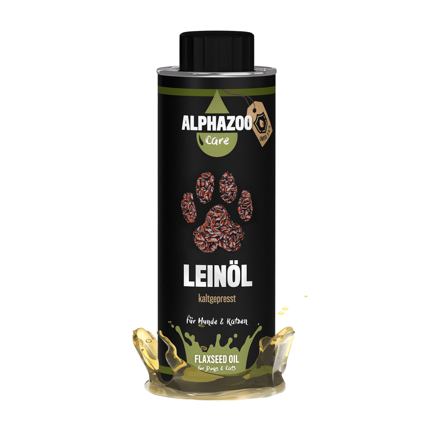 Alphazoo - Premium Leinöl 250 ml