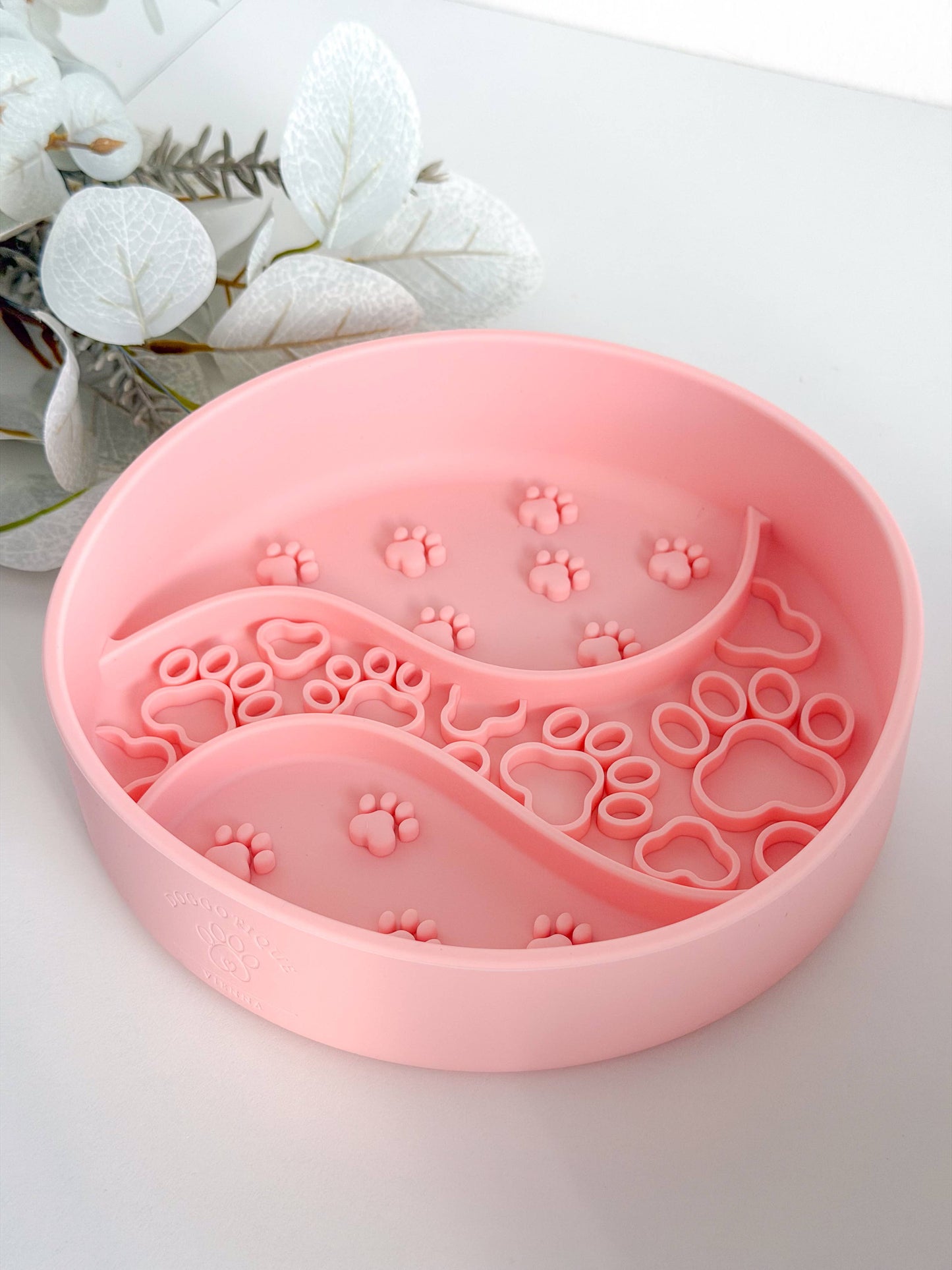 Doggotique - Slow Bowl Doggo Paws, Futternapf für Hunde, Futtermatte 