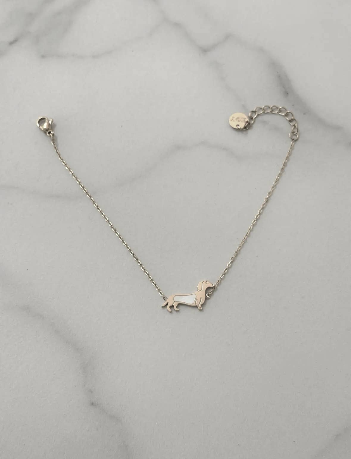 Cassette Barcelona - Edelstahl Dackel Armband