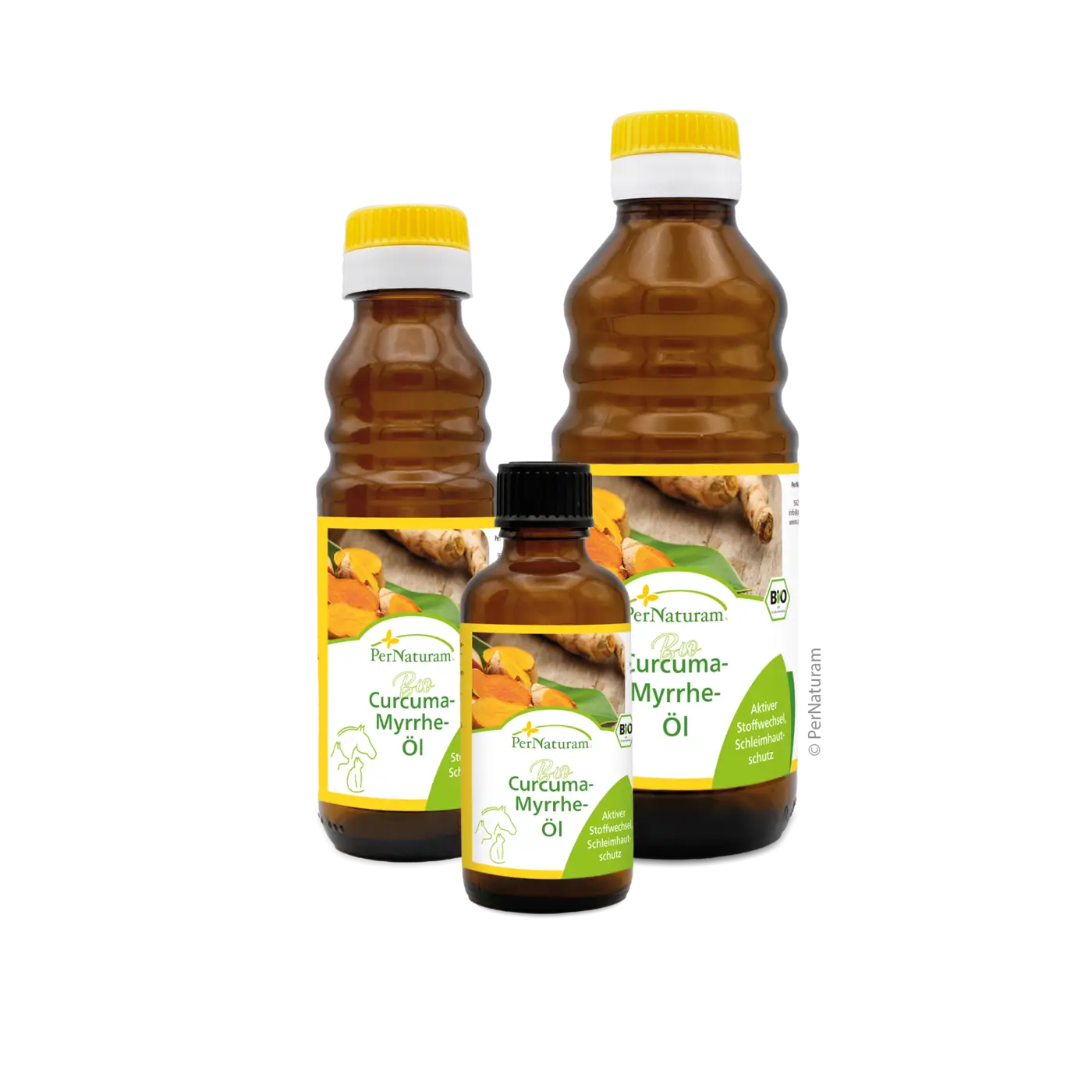Per Naturam - Bio Curcuma-Myrrhe-Öl - 100ml
